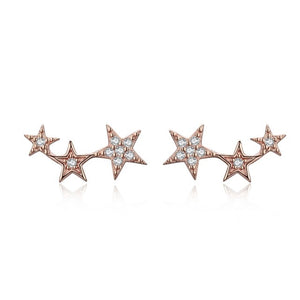 Exquisite Stackable Star Earrings