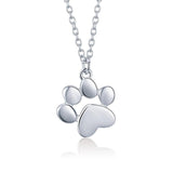 Dog Cat Footprints Necklace