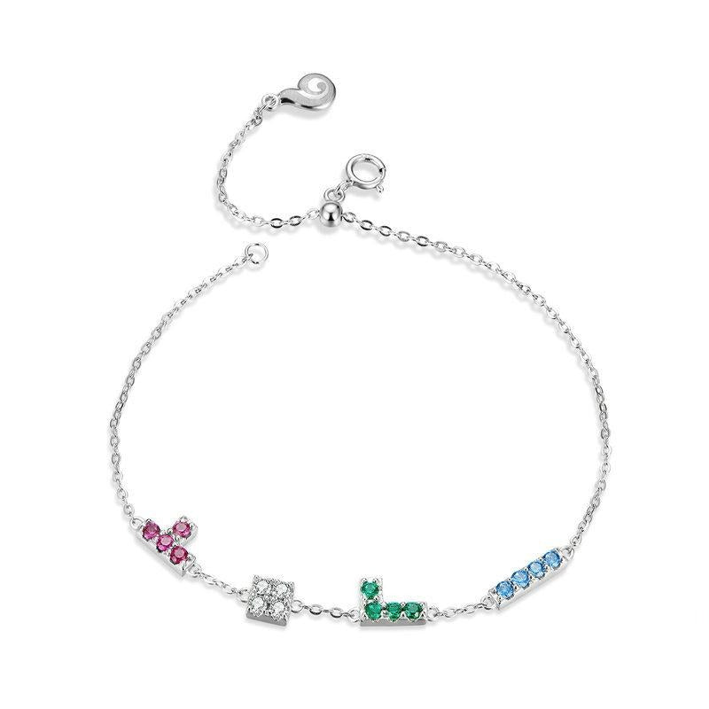Tetris Play Chain Bracelet