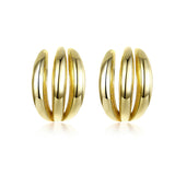 Round Hoop Earrings