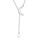Moon and Star Tales Pendant Necklace