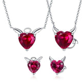 Evil And Angel Jewelry Set