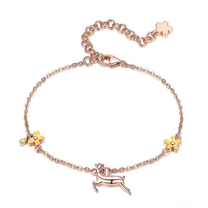 Running Elk Chain Bracelet