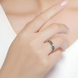 Elephant Family Finger Ring