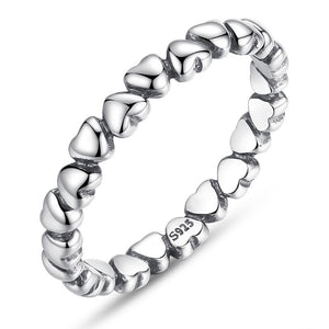 Forever Love Heart Finger Ring