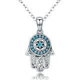 Fatima's Guarding Hand Pendant Necklace